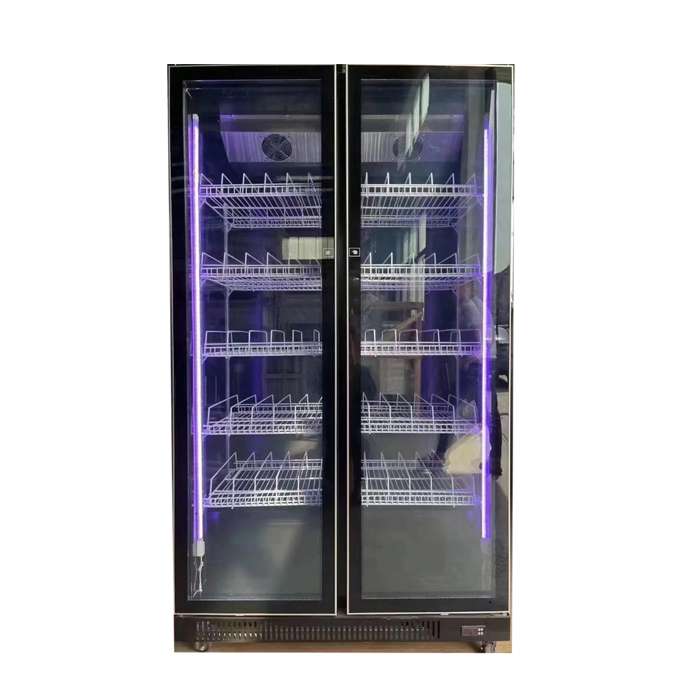 Beer & Wine Jockey Plaza Shopping - Commercial glass doors vertical Cooler Beer