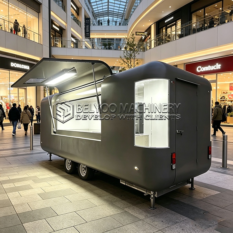 Beer & Wine Jockey Plaza Shopping - Belyoo Mobile Coffee Catering Truck Premium