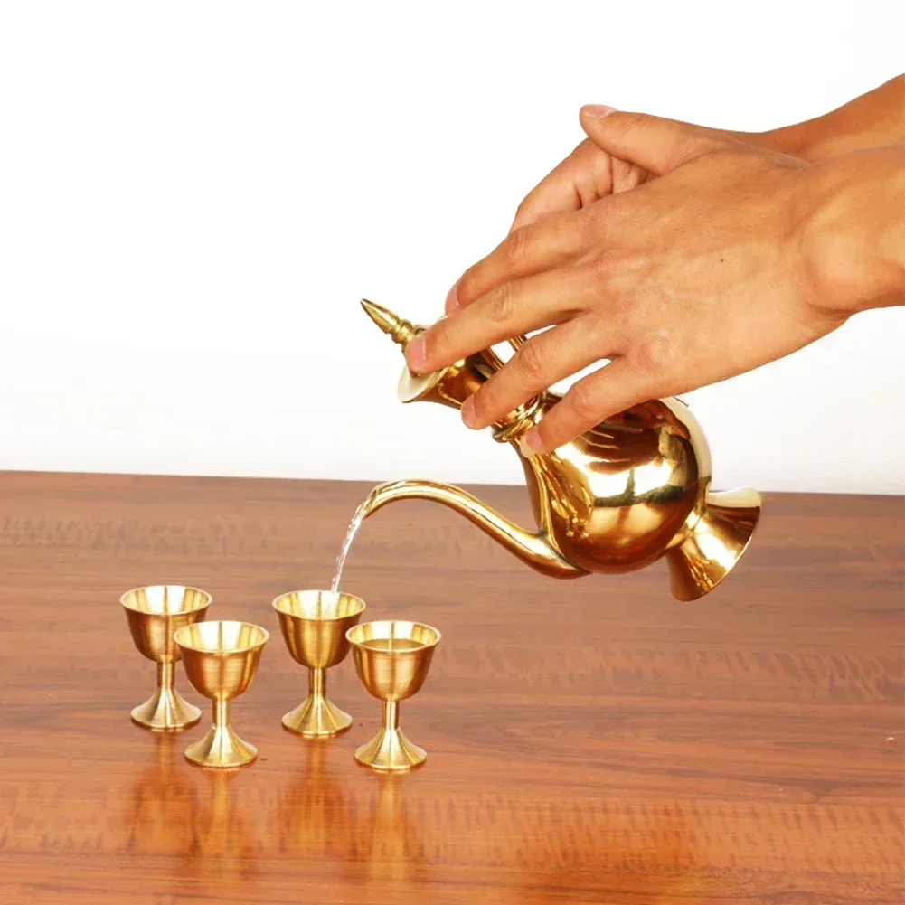 Wine Beer Brand - Drinkware Wine Glass Beer Cup Brass