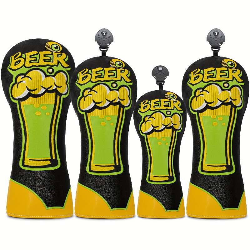 Beer & Wine Jockey Plaza Shopping - Golf Club Head Cover - Beer