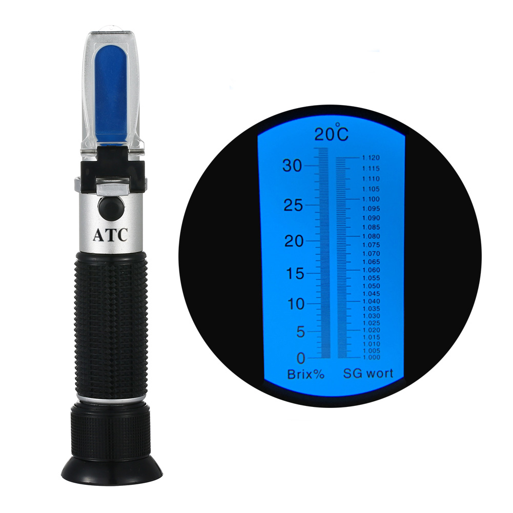 Wine N Beer - Refractometer Beer Wort Dual 0-32Brix&SG Wine