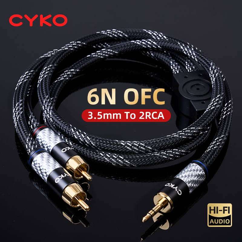 Wine Xo - CYKO Hifi 6N OFC Audio Cable