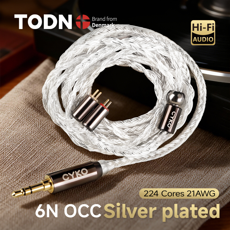 Wine Xo - CYKO Premium 16-Core 6N OCC Silver-Plated