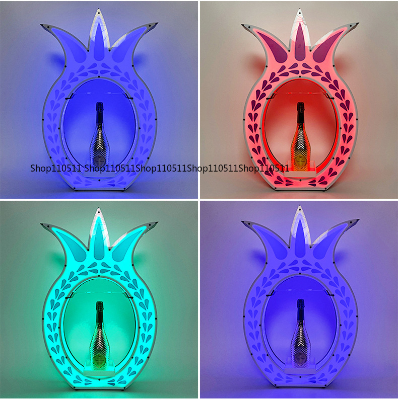 Wine Xo - Barware Led Glow Acrylic Vodka Bottle