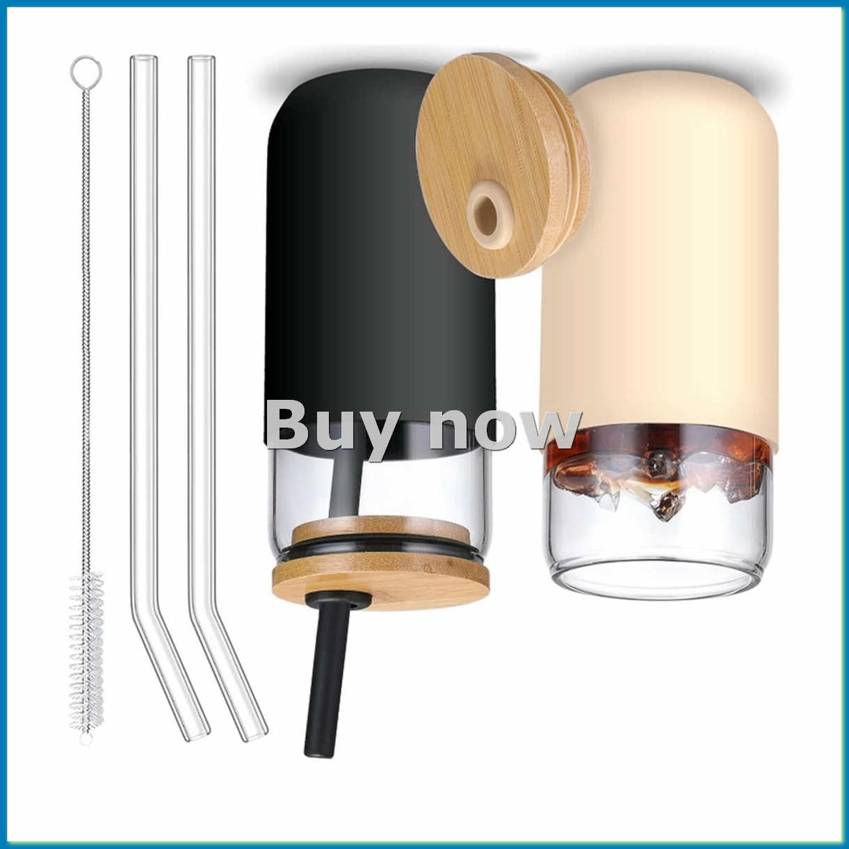 Beer & Wine Jockey Plaza Shopping - 2Colors 20 OZ Glass Cups with