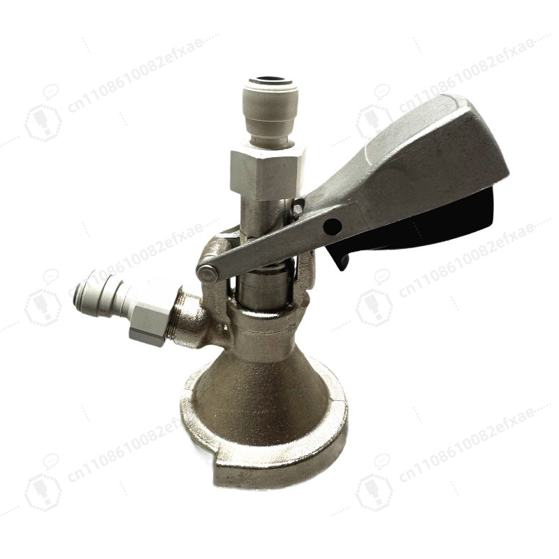 Wine Beer Cider - Brass A Style Beer Keg Coupler