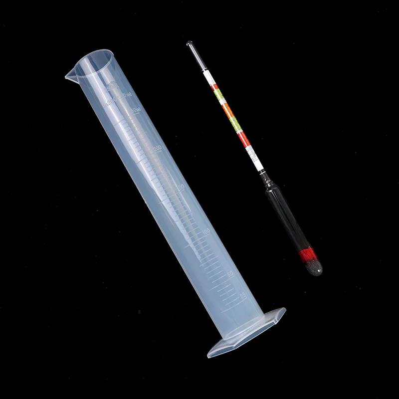 Wine Beer Cider - 3pc/set Triple Scale Hydrometer for Home