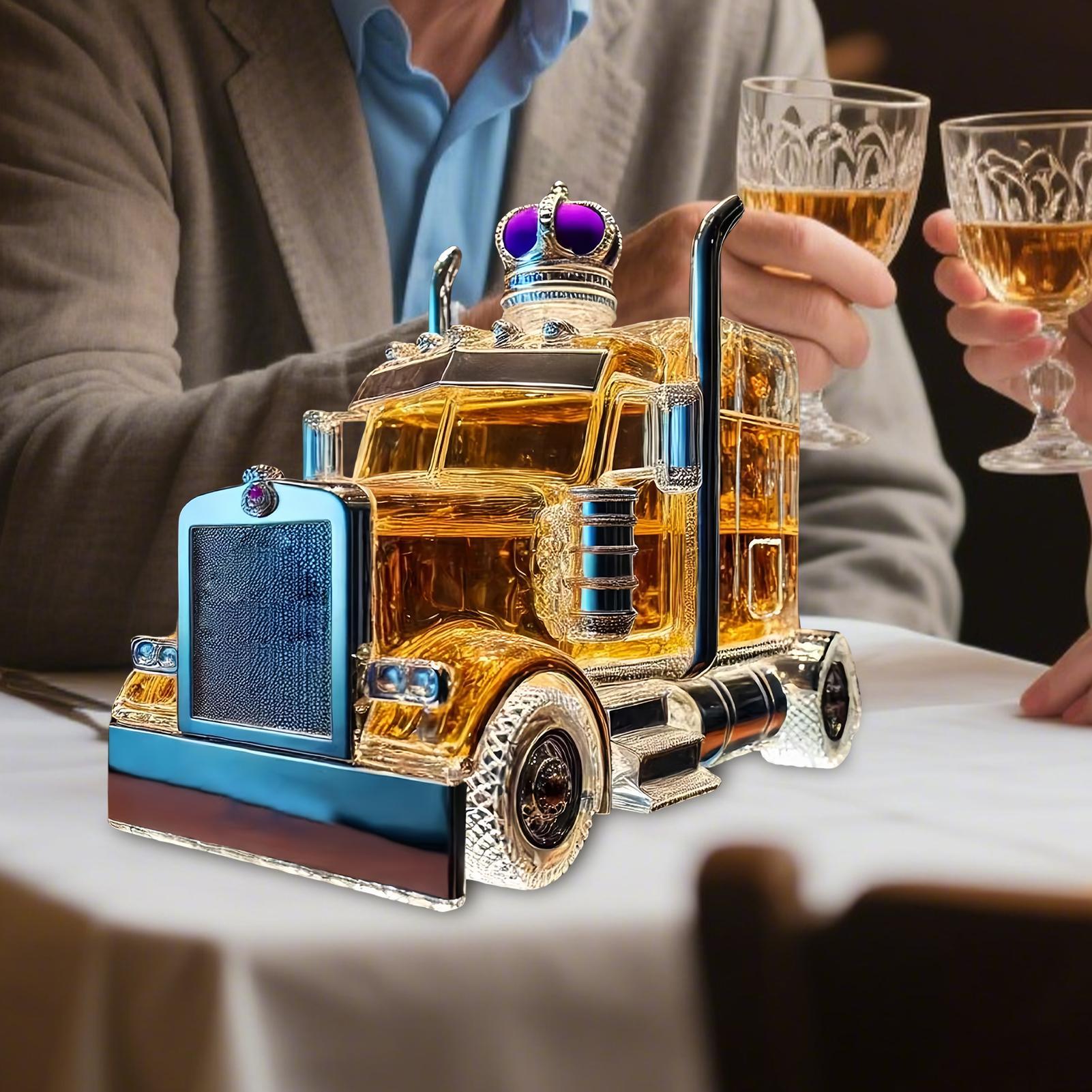 Wine Decanter Half Truck Bourb - Wine To Beer To Liquor 评论和价格