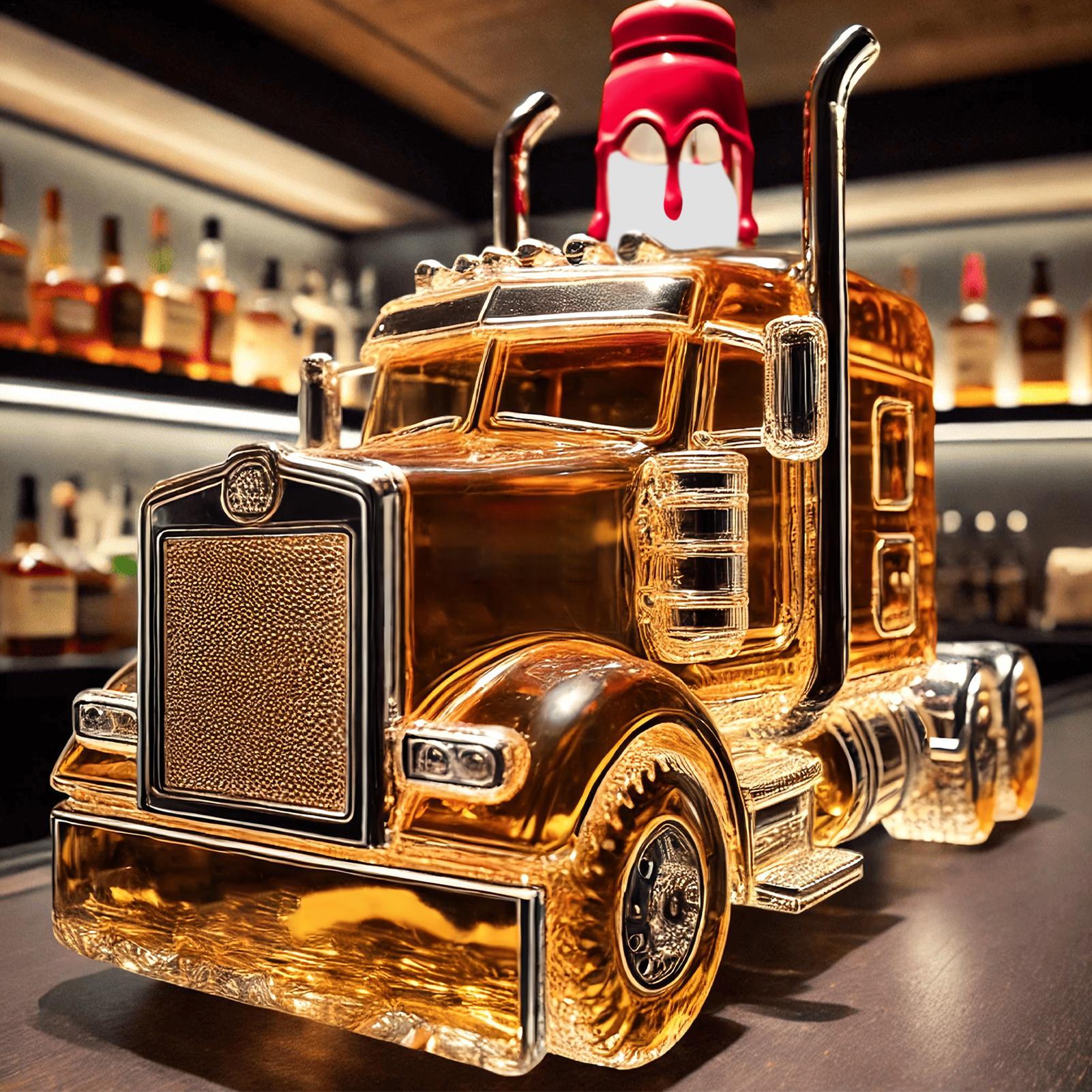 Wine Decanter Half Truck Bourb - Wine To Beer To Liquor 评论和价格