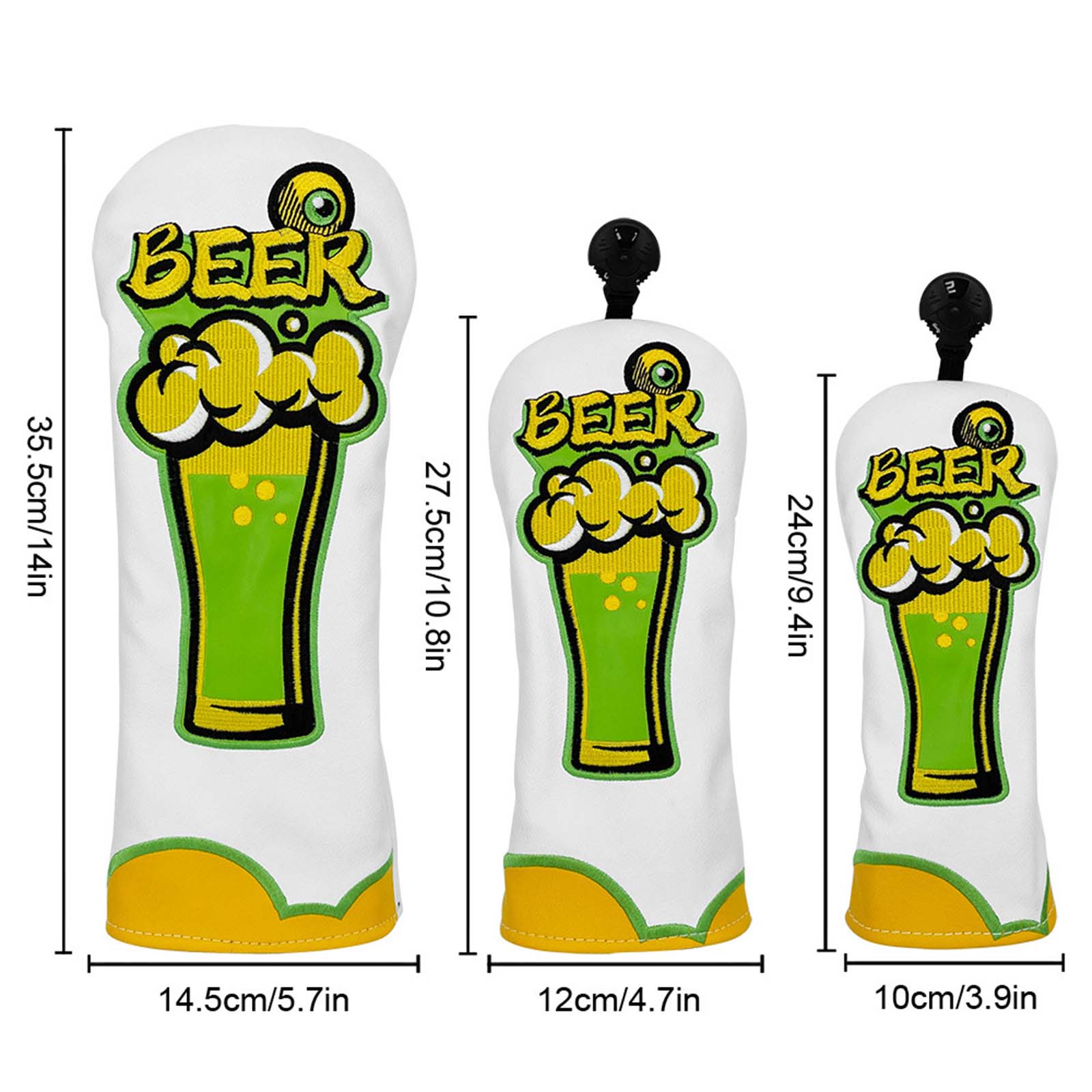 Beer Embroidery PU Leather Gol - Beer & Wine Jockey Plaza Shopping 评论和价格