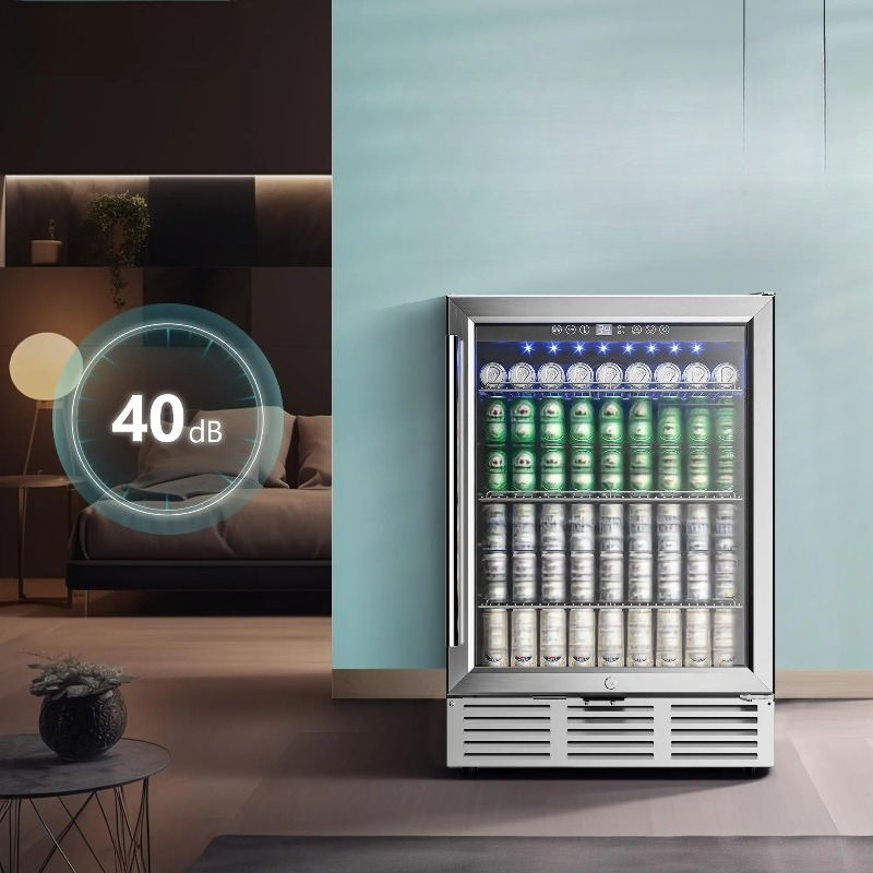 Beverage Refrigerator 24Inch 1 - Wine Beer Fridge Under Counter 评论和价格