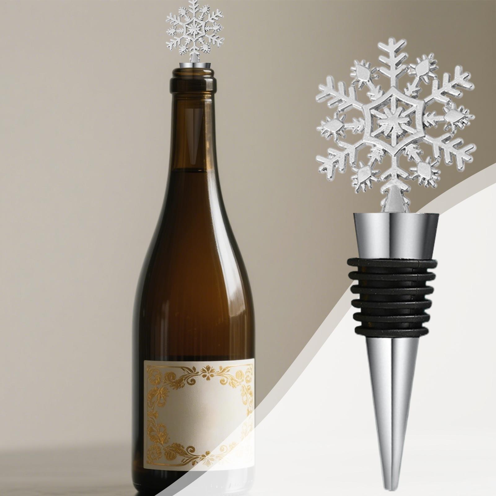 Wine Bottle Stopper Christmas  - Wine To Beer To Liquor 评论和价格