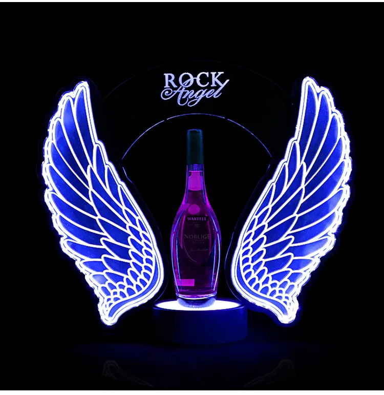 Rechargeable LED Flashing Ange - Wine To Beer 评论和价格