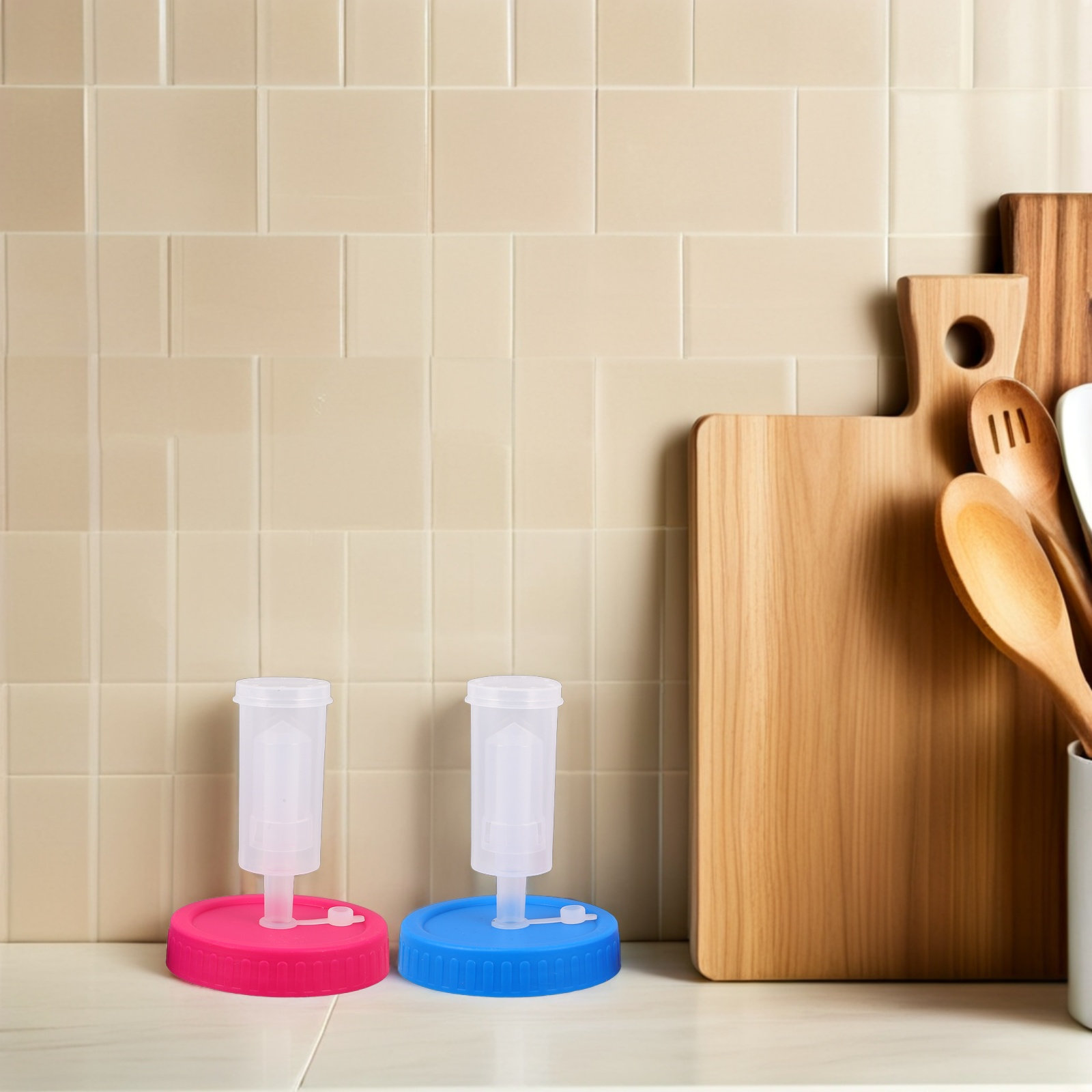 2Pcs Airtight Fermentation Lid - Wine Beer Cider 评论和价格