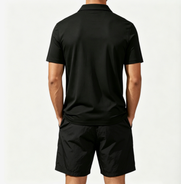 Men's Short-Sleeved Polo Set,  - Beer & Wine Jockey Plaza Shopping 评论和价格