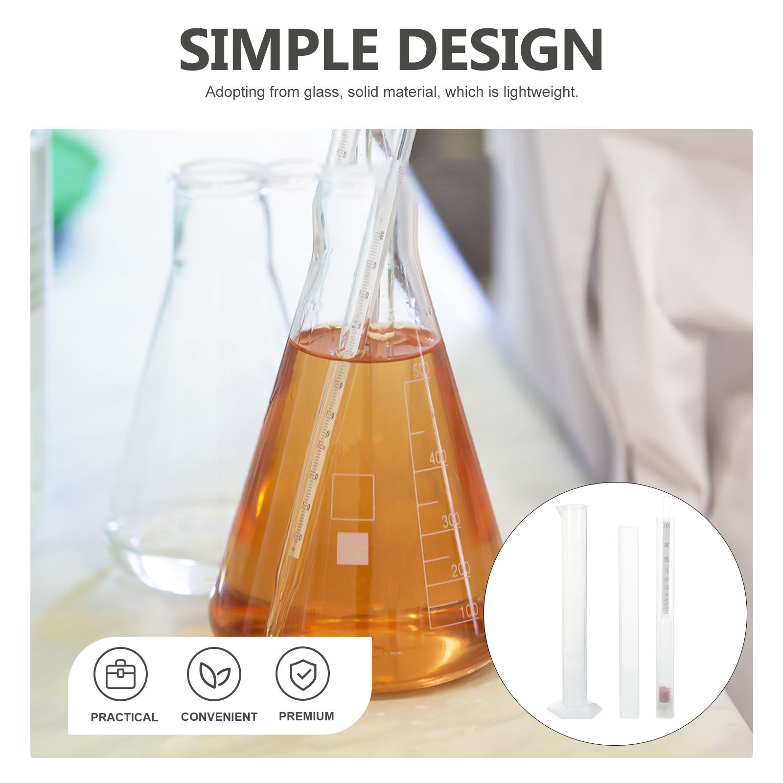 1Set Triple Scale Hydrometer f - Wine Beer Cider 评论和价格
