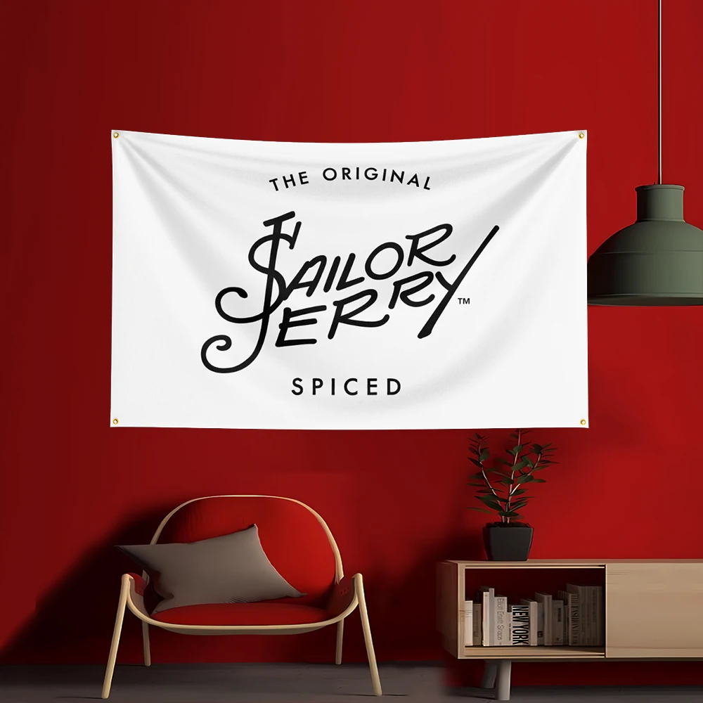 90X150CM S-Sailor Jerrys rum F - Wine Beer Garden 评论和价格