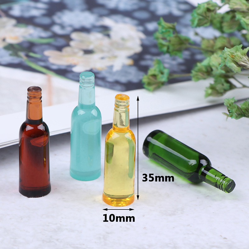 6pcs 1:12 Dollhouse Miniature  - Wine To Beer 评论和价格