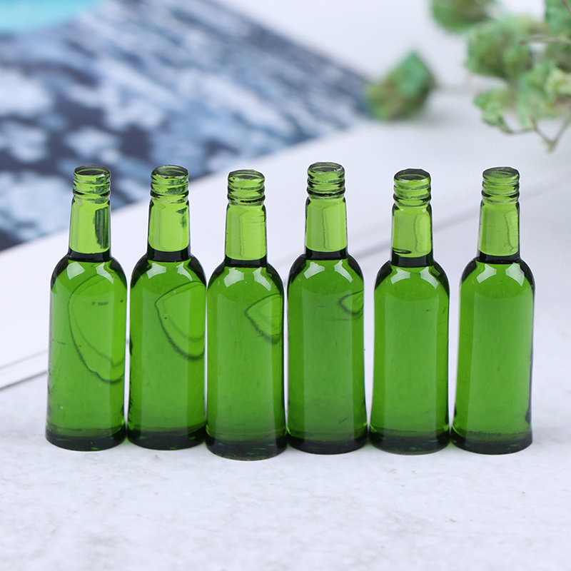 6pcs 1:12 Dollhouse Miniature  - Wine To Beer 评论和价格