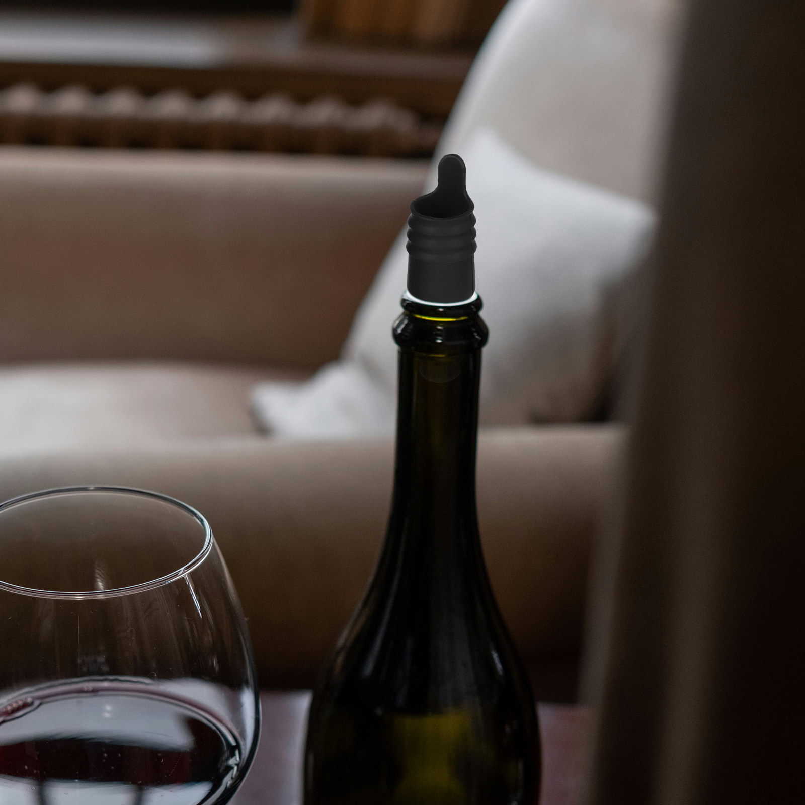 4Pcs Silicone Wine Bottle Stop - Wine To Beer To Liquor 评论和价格