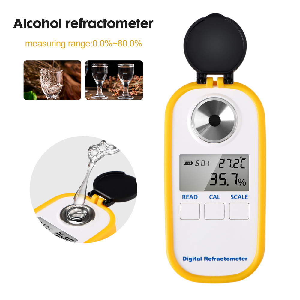Digital Alcohol Refractometer  - Wine To Beer To Liquor 评论和价格