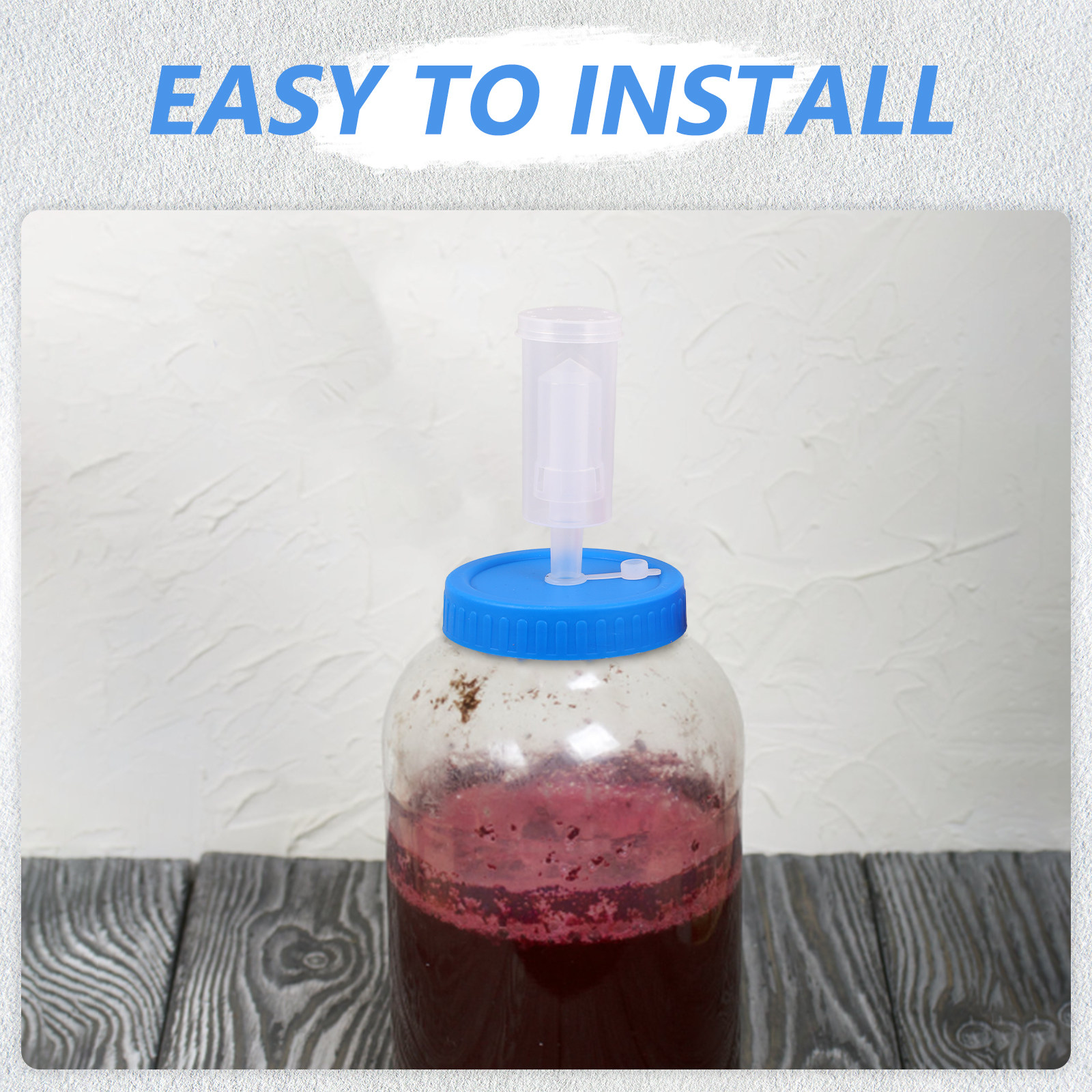 2Pcs Fermentation Lid Airlock  - Wine Beer Cider 评论和价格