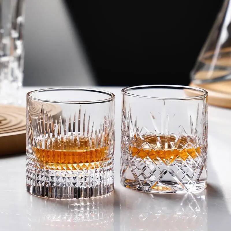 250ml Clear Carved Whiskey Cry - Wine Xo 评论和价格