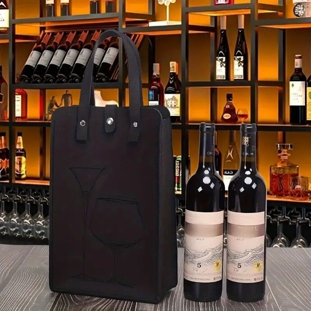 High Quality Felt Red Wine Bag - Wine & Beer Emporium 评论和价格