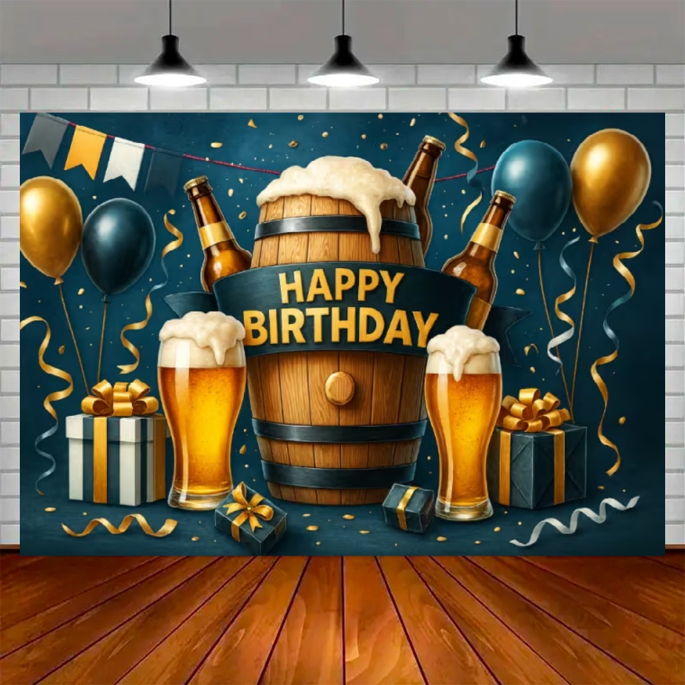 Beer Theme Men's Birthday Part - Wine Beer Garden 评论和价格