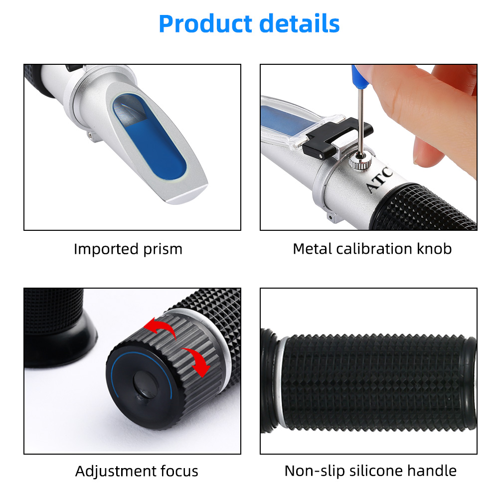 Refractometer Beer Wort Dual 0 - Wine N Beer 评论和价格