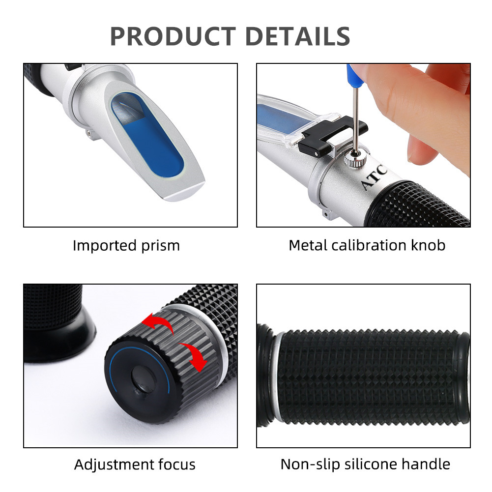 Refractometer 0-32% Brix Beer  - Wine To Beer To Liquor 评论和价格