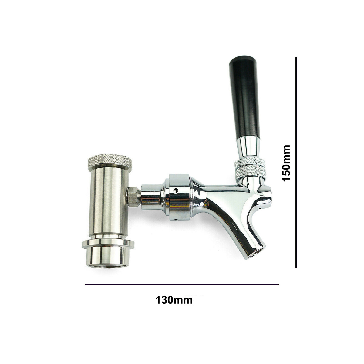 Ball Lock Flow Control Disconn - Craft Beer & Wine U- 评论和价格
