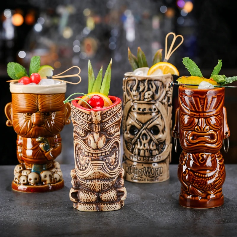 Creative Ceramic Mug Shaman To - Wine Beer Juice 评论和价格