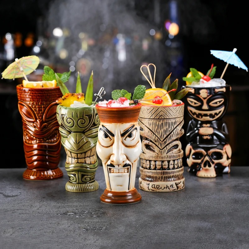 Creative Ceramic Mug Shaman To - Wine Beer Juice 评论和价格
