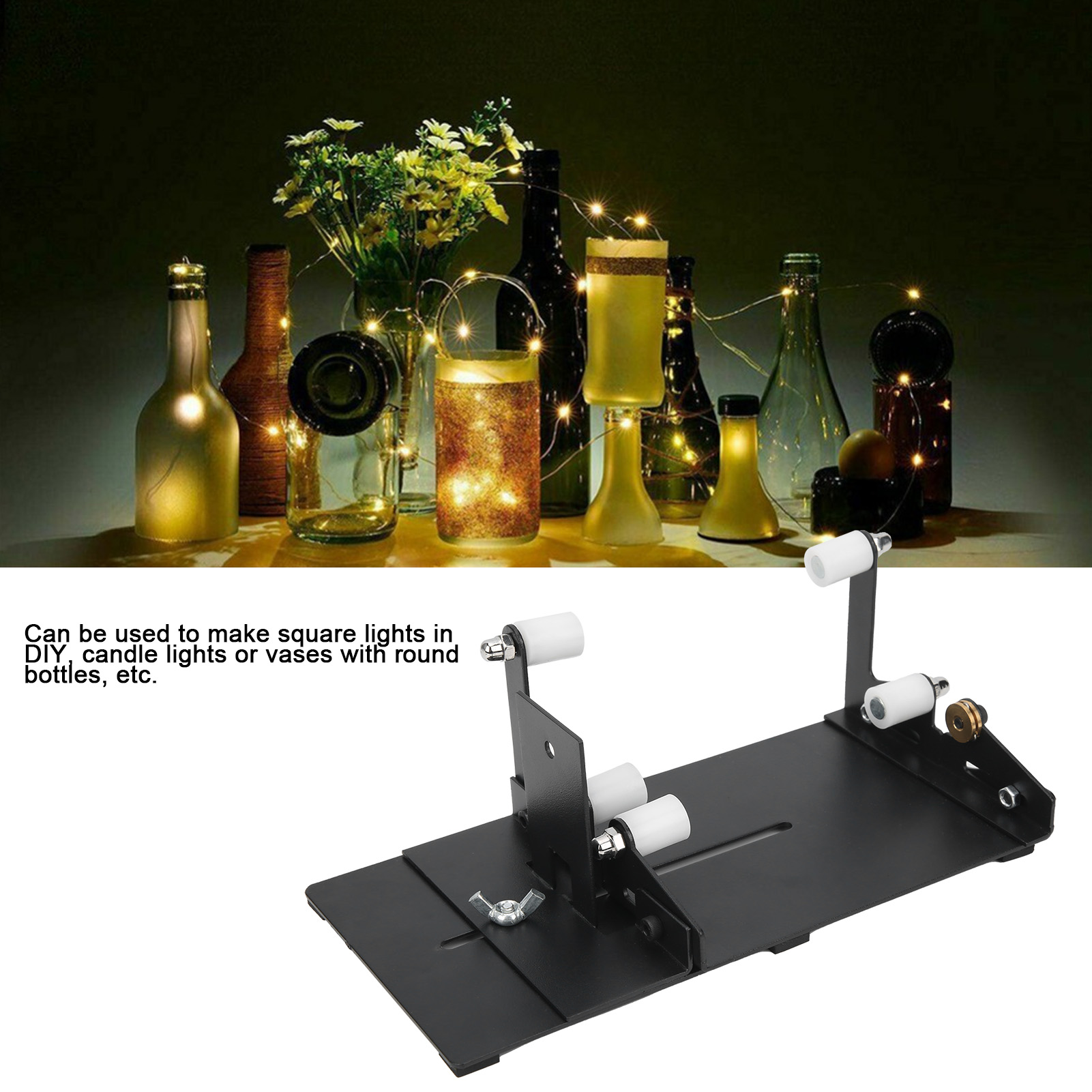 DIY Glass Bottle Cutter DIY Ha - Wine N Beer 评论和价格