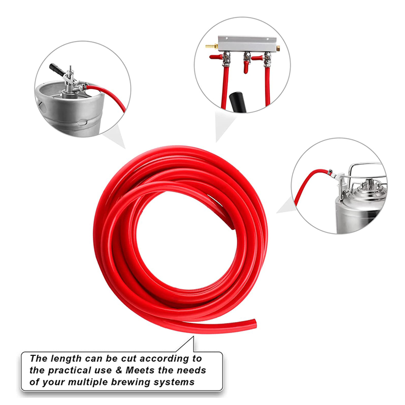 7mm ID,5-Meter Length Flexible - Craft Beer & Wine U- 评论和价格