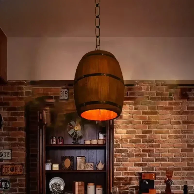 Rustic Lamp Vintage Chandelier - Wine & Beer Emporium 评论和价格