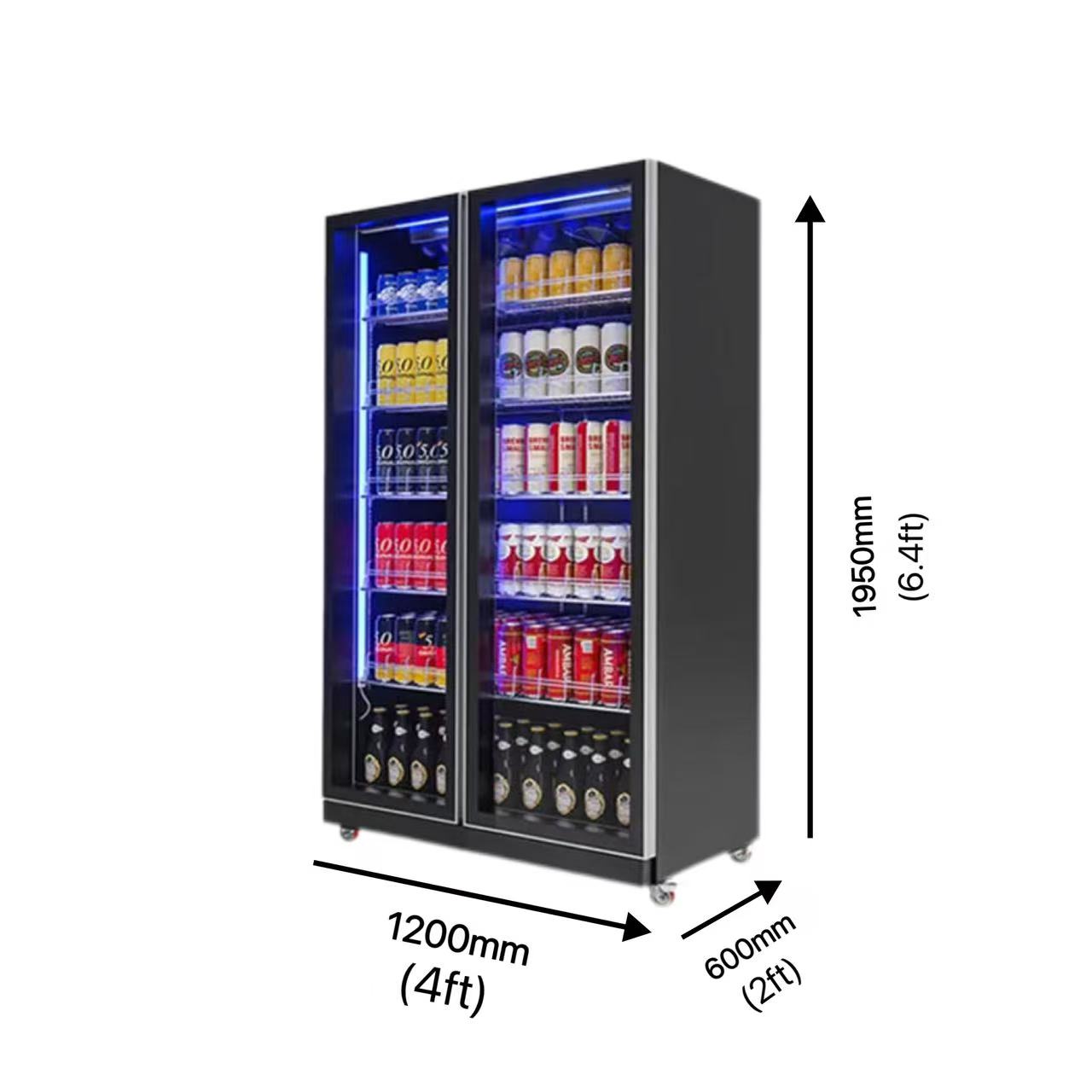 Double-door Air-cooled Refrige - Beer & Wine Jockey Plaza Shopping 评论和价格