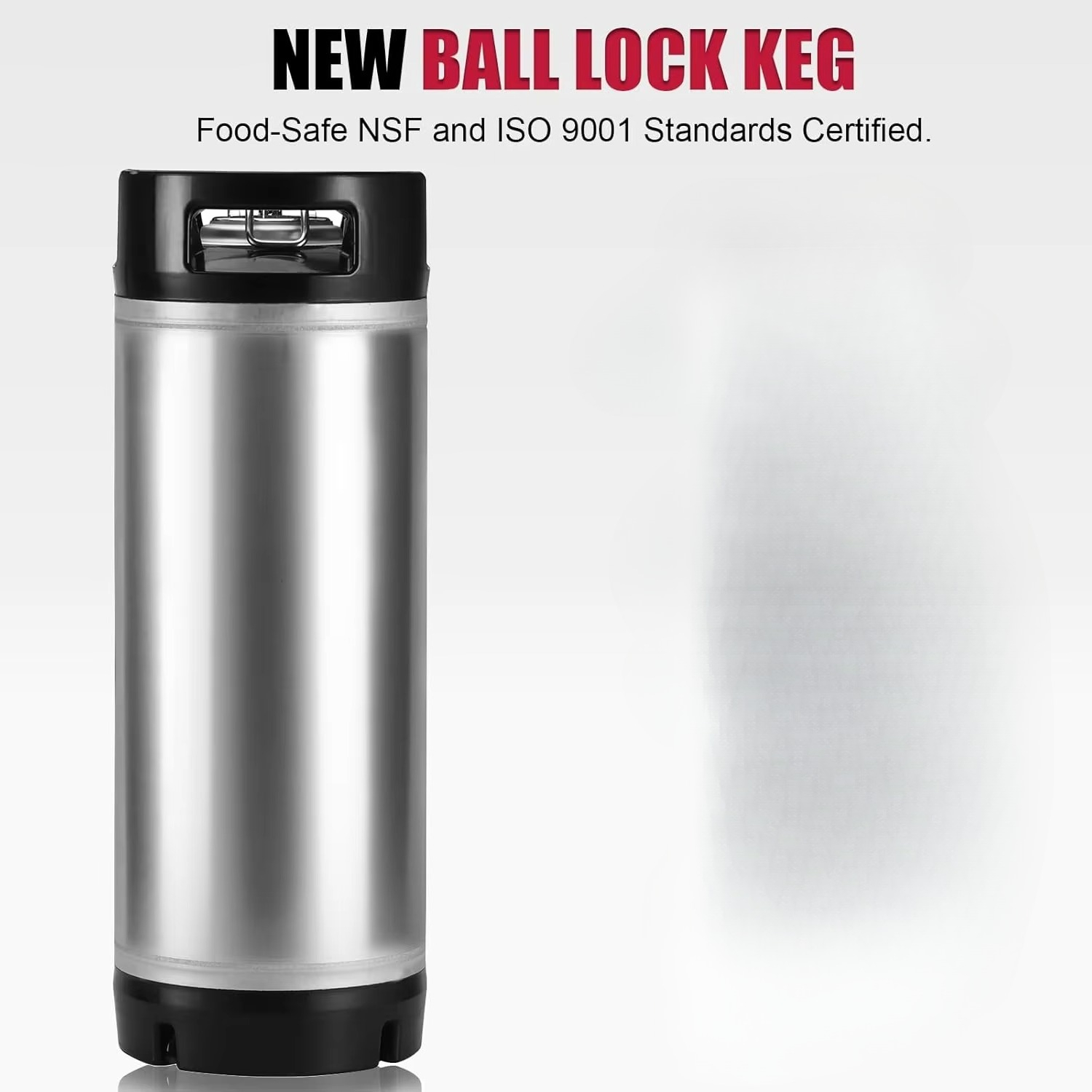 Ball Lock Keg Stainless Steel  - Craft Beer & Wine U- 评论和价格