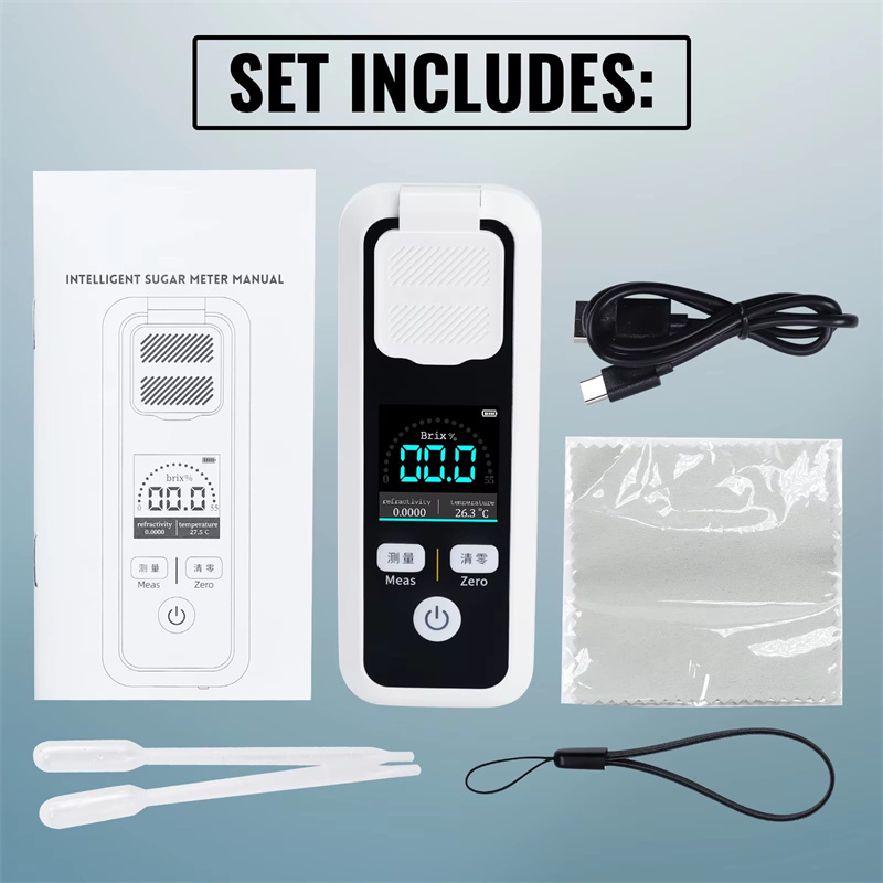 Digital Brix Refractometer Rec - Wine Beer Juice 评论和价格